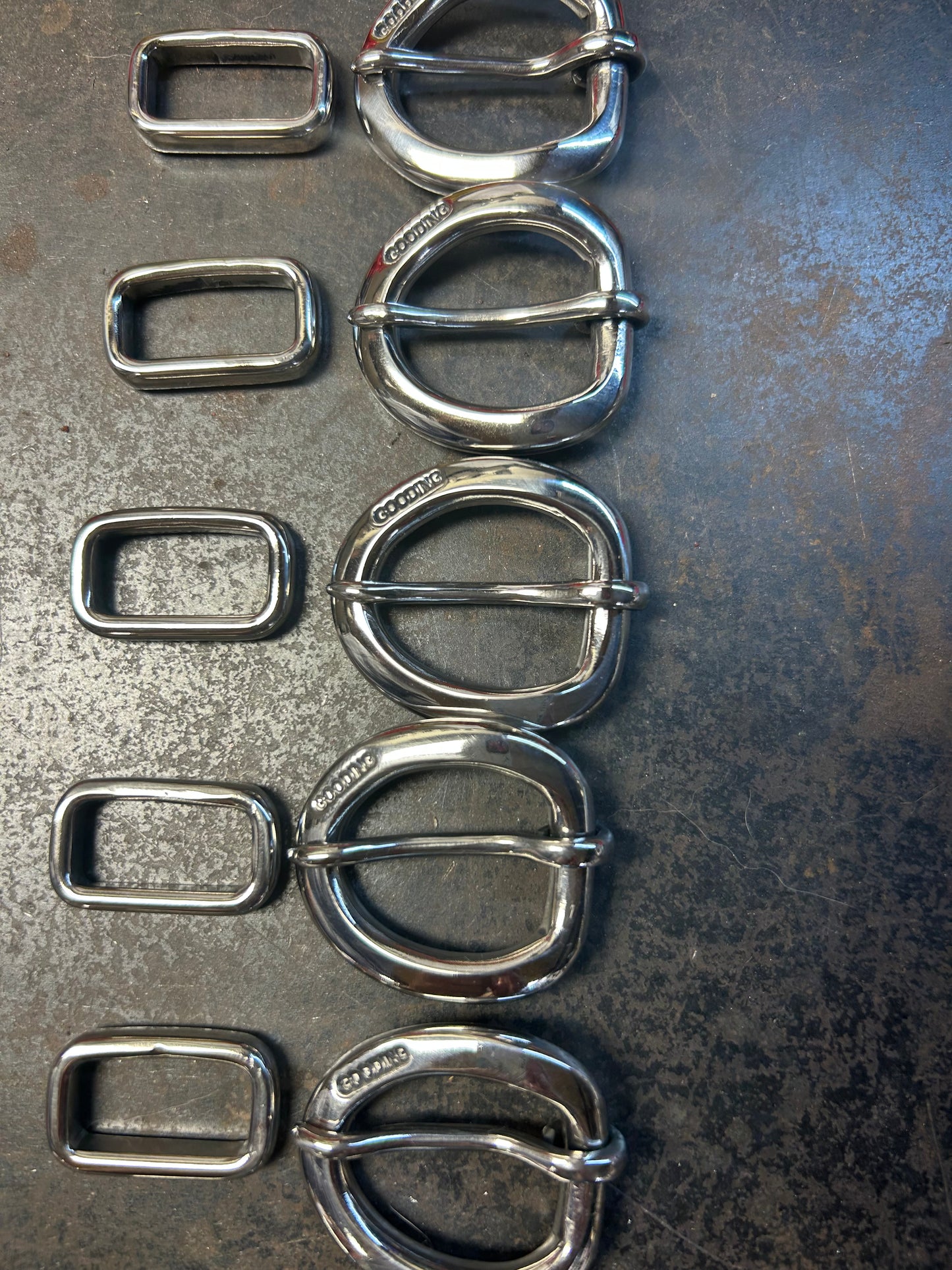 3/4” buckle w/ keeper