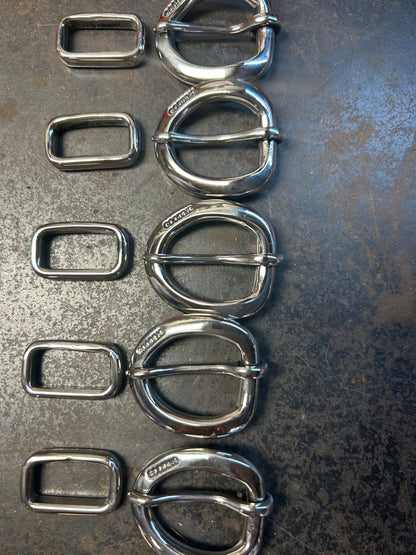3/4” buckle w/ keeper