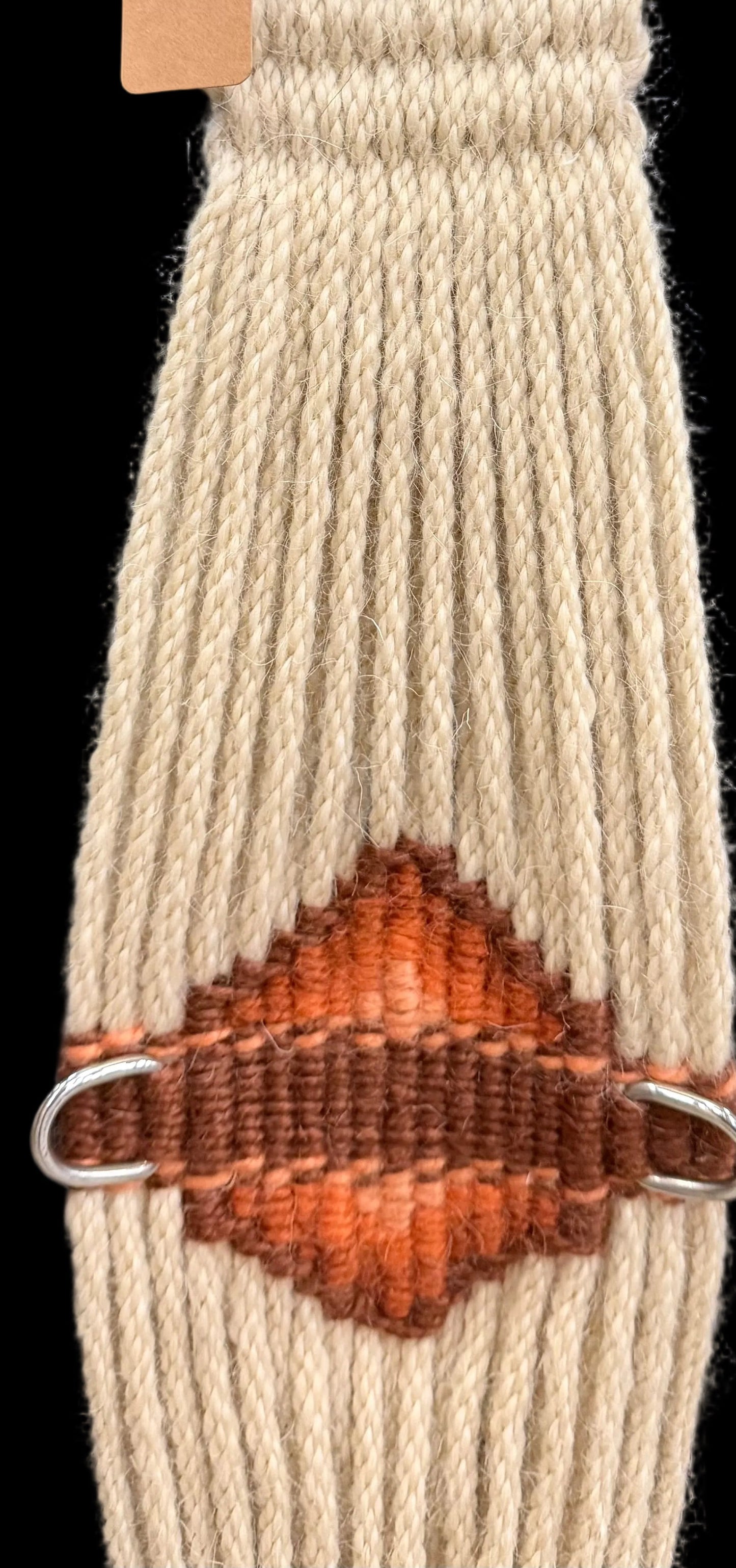 32” roper, brown ombré/natural, forged flat top