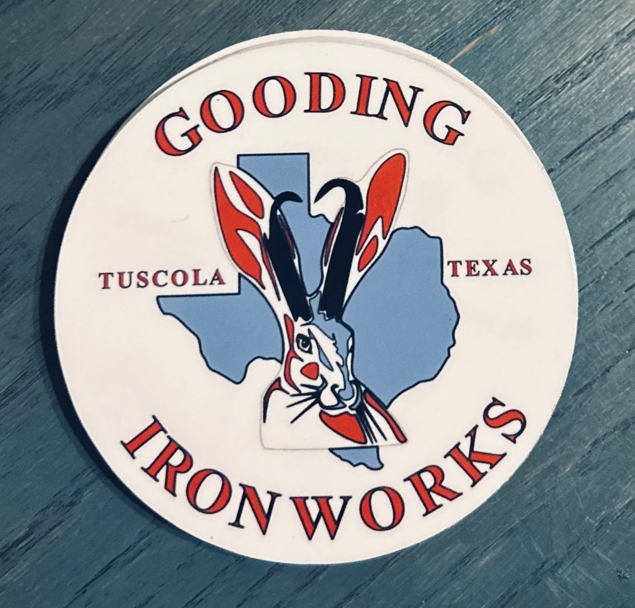 3.5” Texas Jackalope Sticker