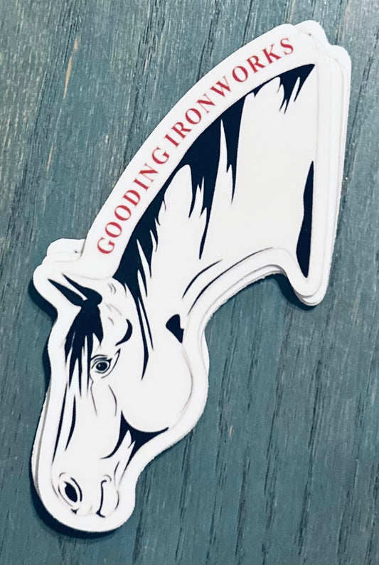 3.5” Horse head Sticker